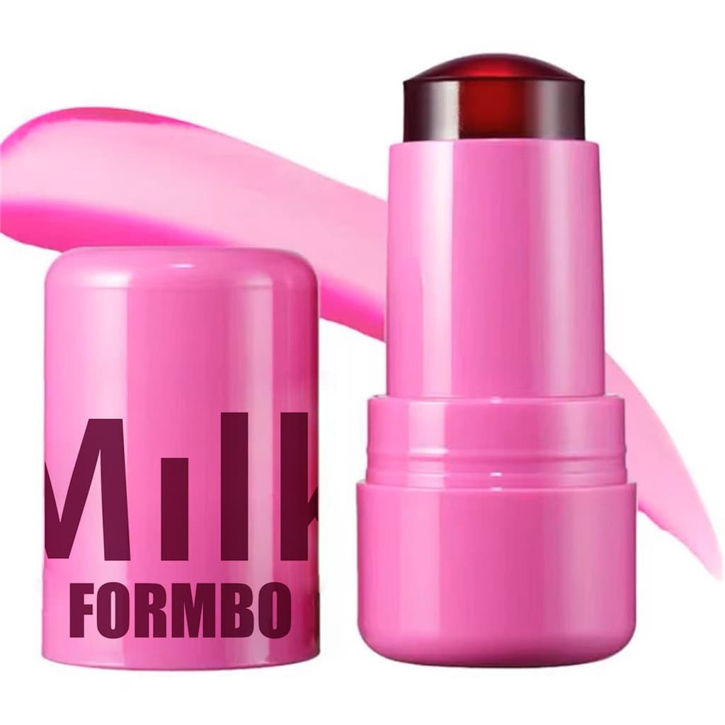 Blush em Creme Multiuso Lábios e Bochechas Brilho Suave Hidratante Toque Seco Longa Duração Maquiagem