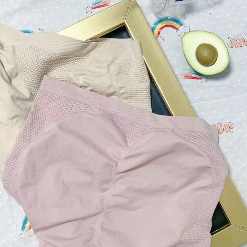 Roupa Íntima Antibacteriana De Algodão Grafeno , Tamanho Grande , Cintura Média , Sem Costura , Confortável , Período Pa