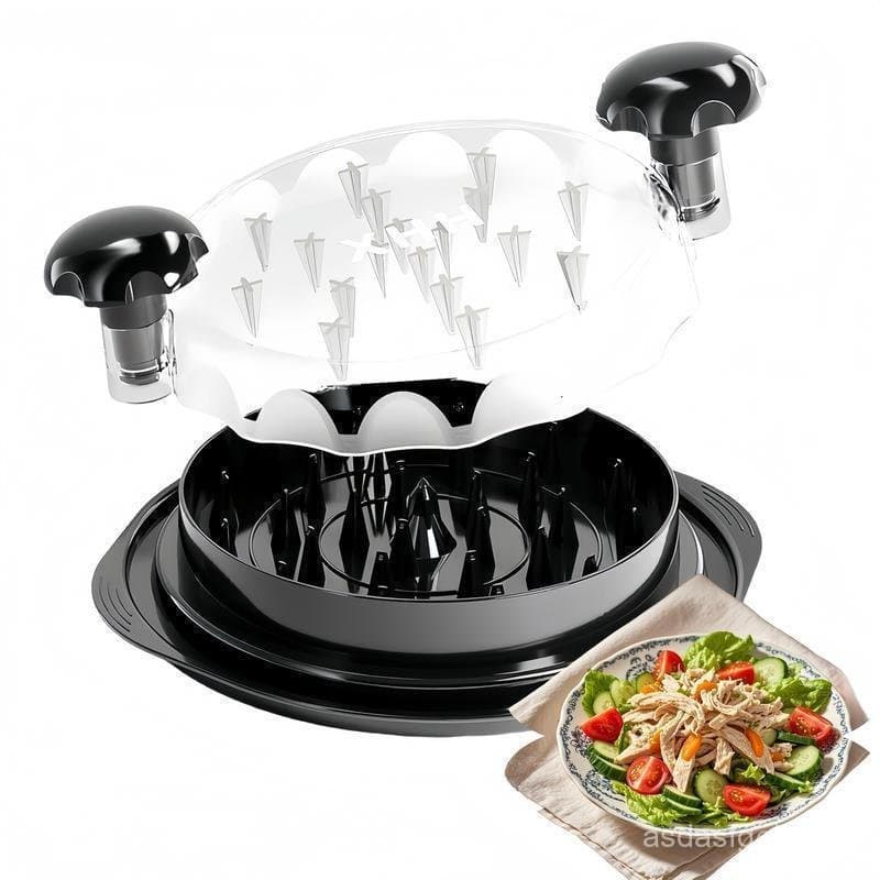 Máquina de desfiar frango - ferramenta grande para desfiar peito de frango, veja a capa para moedor de carne, máquina de