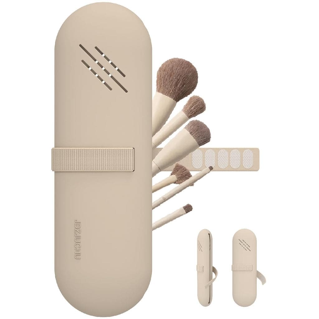 Porta-Pincéis de Maquiagem para Viagem, Bolsa Organizadora de Maquiagem, Estojo de Cosméticos, Organizador de Artigos de