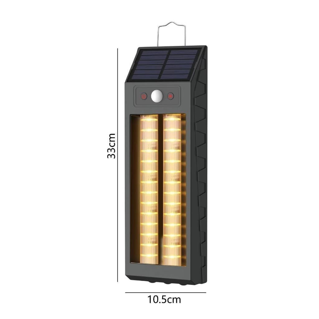 Luminária Solar LED 18W Sensor de Movimento, 1200mAh – Iluminação Externa, Resistente à Água P.HQ