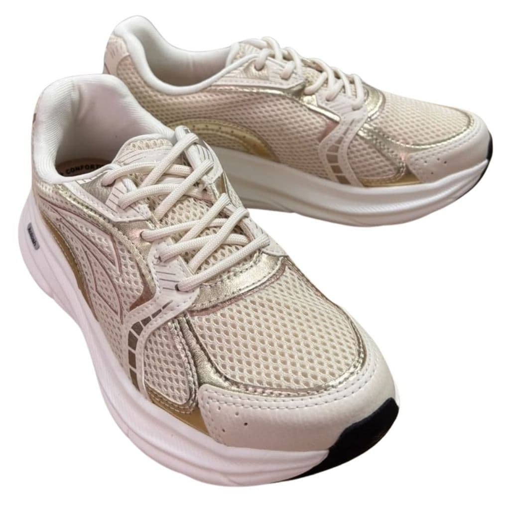 TÊNIS KOLOSH ESPORTIVO HADES CREAM/CREAM CORSO CHAMPANGNE