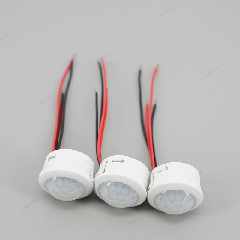 DC 12V 24V PIR Movimento Infravermelho Sensor Automático Detector Inteligente IR Interruptor De Controle Luz Indução Do
