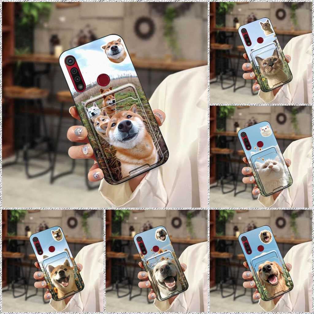 Capa De Telefone Anti-Queda De Silicone Para MOTO G8 Play/One Macro Graffiti Manga De Cartão TPU Fofa À Prova D'água Mac