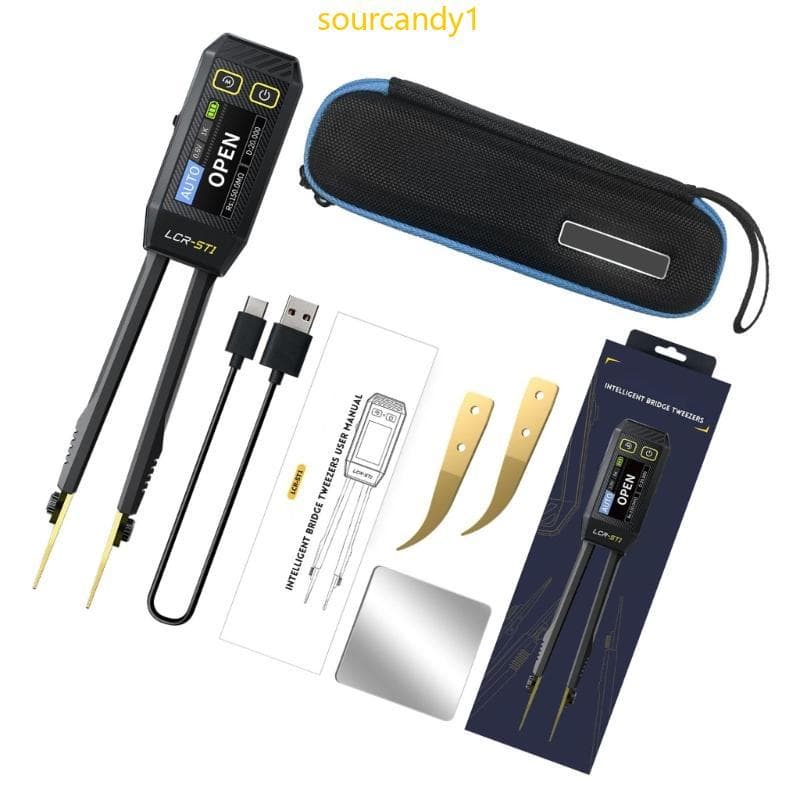 Digital Testador Ferramentas Analisador Componente Eletrônico Medidor Reconhecimento Automático