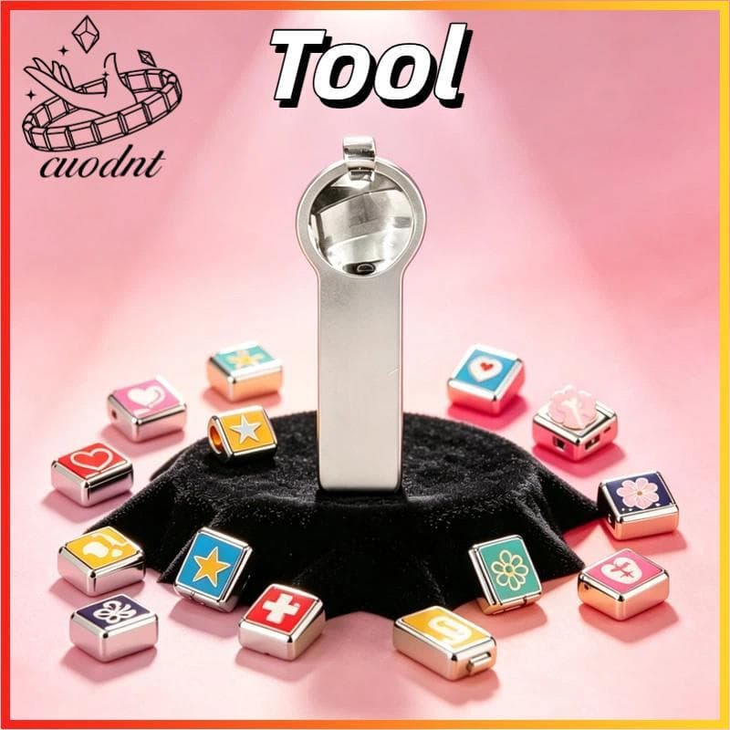 Ferramenta De Aço Inoxidável Pulseira Italiana Charme Para Artesanal DIY Link Corrente Jóias Fazendo