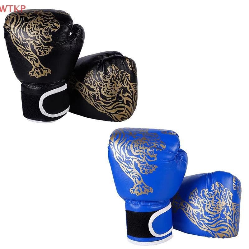 Luvas de Boxe Infantis de Couro Quentes e Respiráveis, Adequadas para Treinamento de Luta, Boxe, Esportes e Treinamento