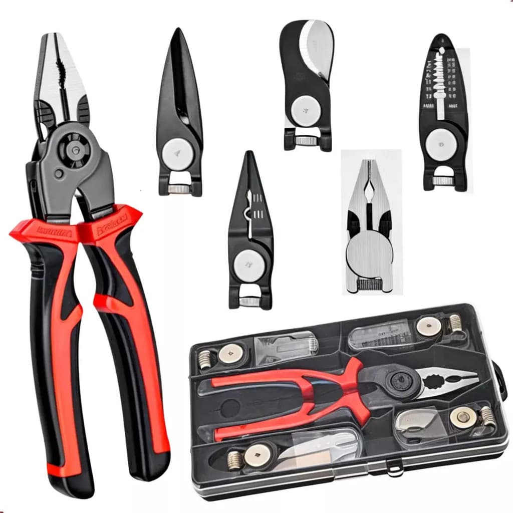Alicate 5 Pontas Multifuncional Universal Linha Profissional