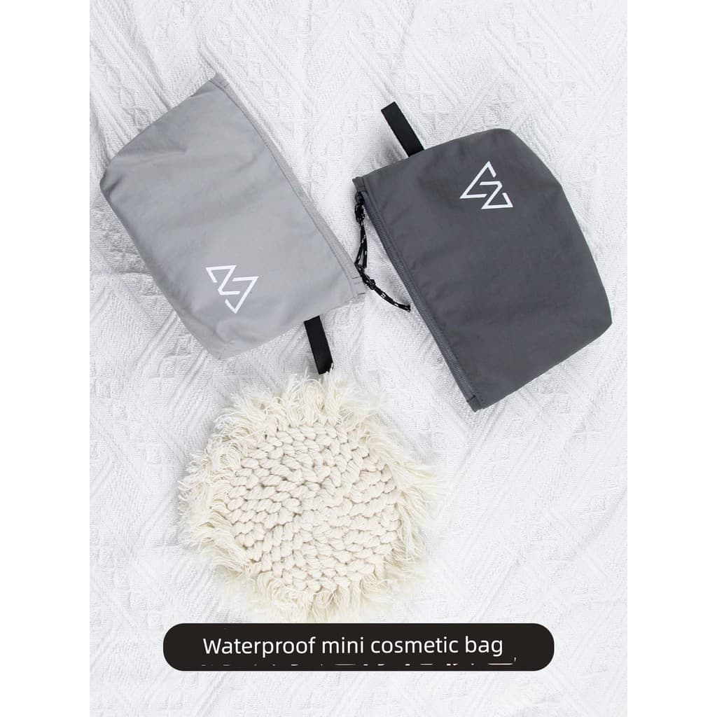 Saco cosmético repelente de água Mini saco de armazenamento ao ar livre passeio portátil simples pequeno saco de higiene