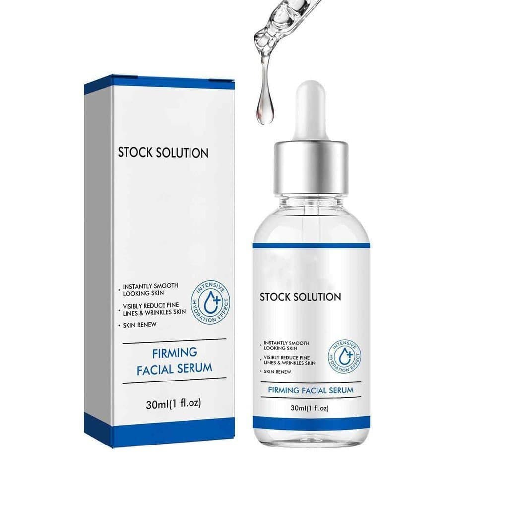 Sérum Facial Firmador Stock Solution - Frasco de 30ml para lifting instantâneo, sérum anti-envelhecimento RHTJ.