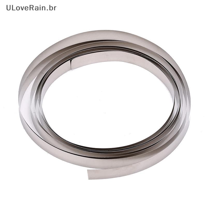 ULOVERAIN 2M 8mm x 0.15 Pure Ni Plate Niel Strip Tape Para Li 18650 Bateria Soldagem A Ponto BR