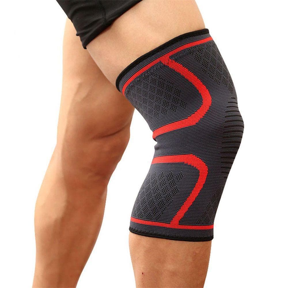 Joelheiras Protetor Esportivo Respirável Ciclismo Treino Malha Joelho Manga Fitness Engrenagem Compressão Joelheira