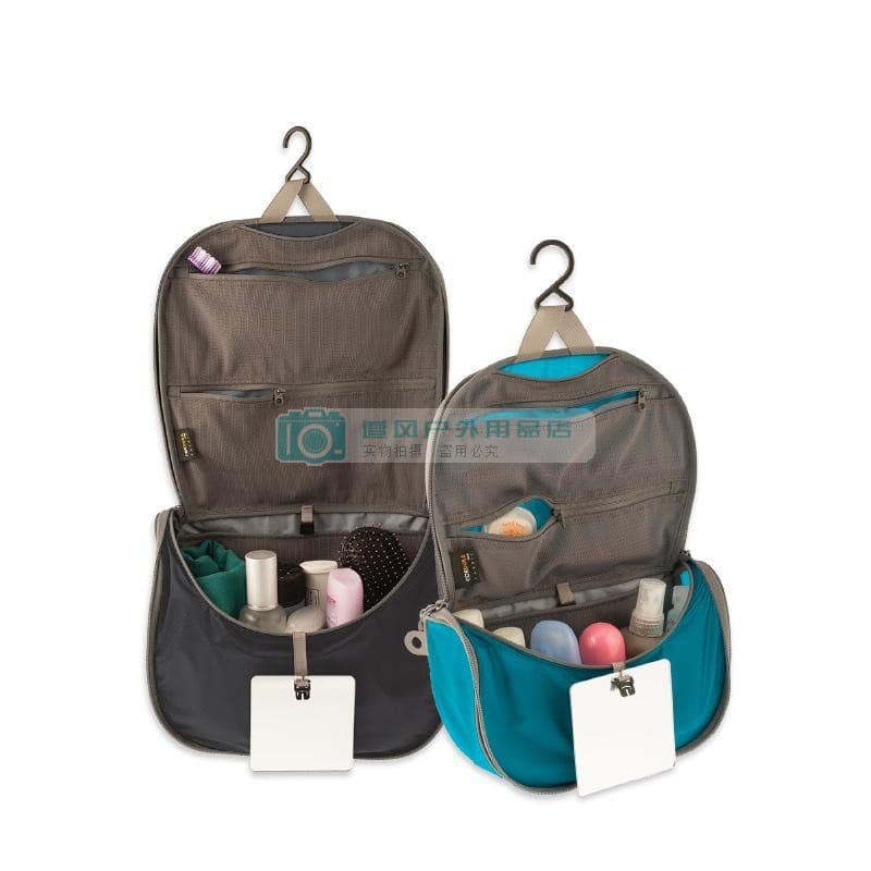 SeatoSummit Bolsa de higiene pessoal para viagem Bolsa de cosméticos Bolsa de armazenamento Bolsa de higiene masculina B