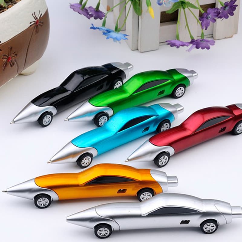 12 Pçs Carro História Brinquedo Caneta Escola Primária Aprendizagem Papelaria Criativo Material De Escrita Escolar Escri