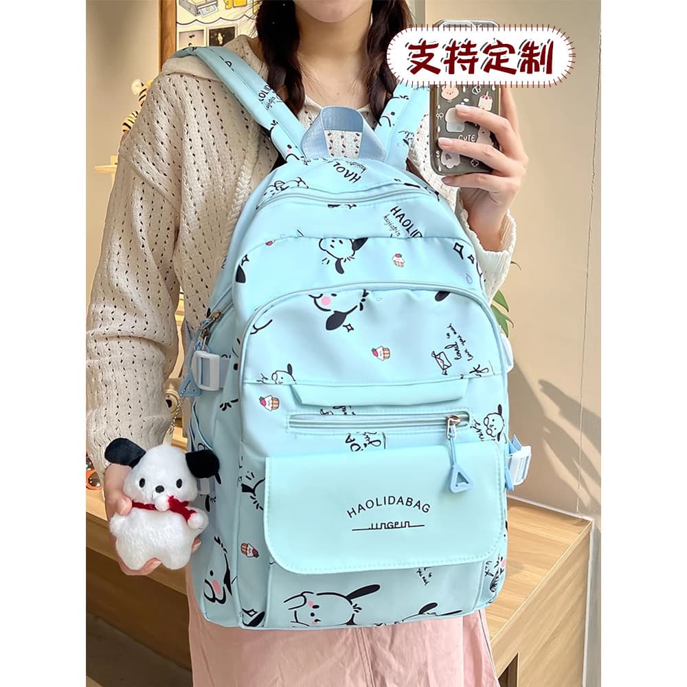 Japonês de grande capacidade menina saco de escola estudantes do ensino médio mochila à prova dwaterproof água mochila d