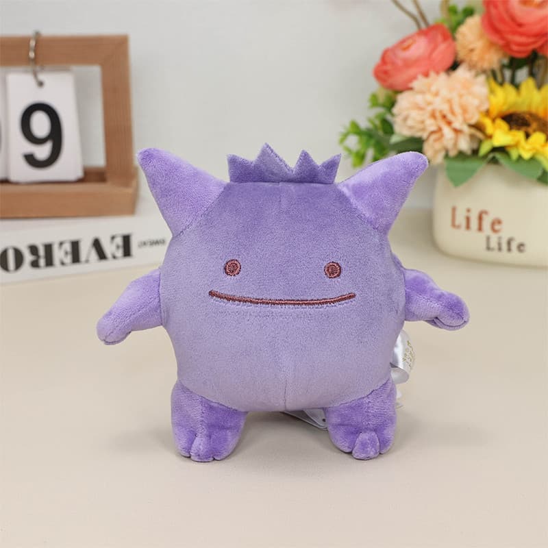 29cm Anime Pokemon Brinquedo De Pelúcia Ditto Cosplay Gengar Bolso Monstro Brinquedos Boneca Macio Recheado Para Criança