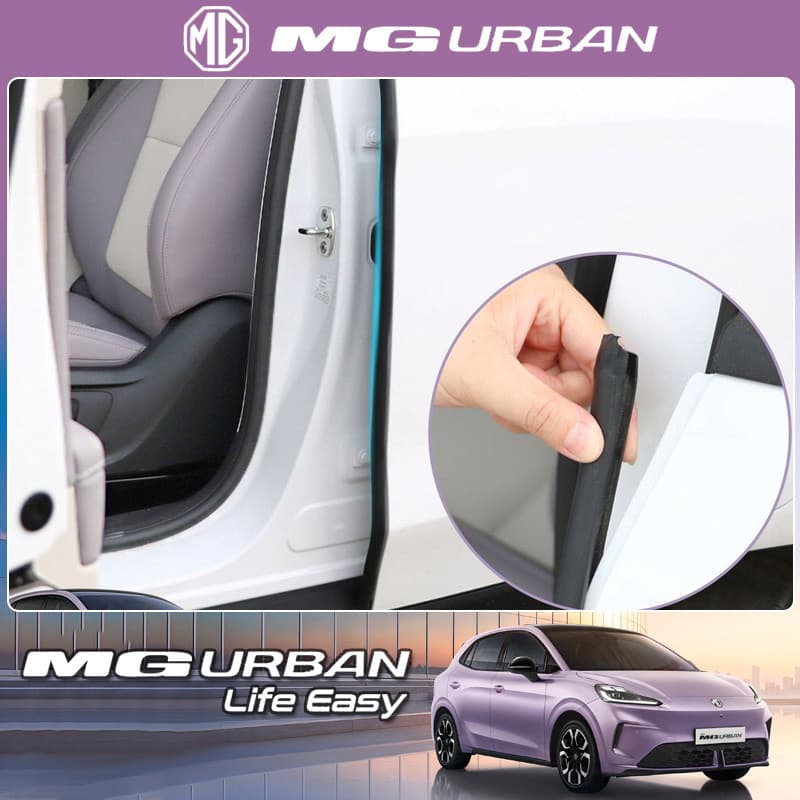 MG URBAN ev Acessórios especiais para carro dedicados padrão, max/ultra Faixa de vedação de pilar B dedicada Costura da