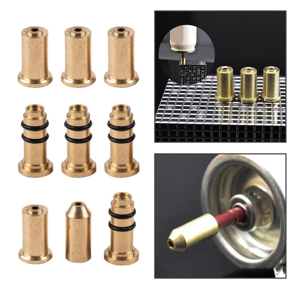[predolo21x] Kit Adaptador De Butano De Latão , Medidor De Recarga , Cilindro , Conector De Gás , Conjunto Para Grelha D