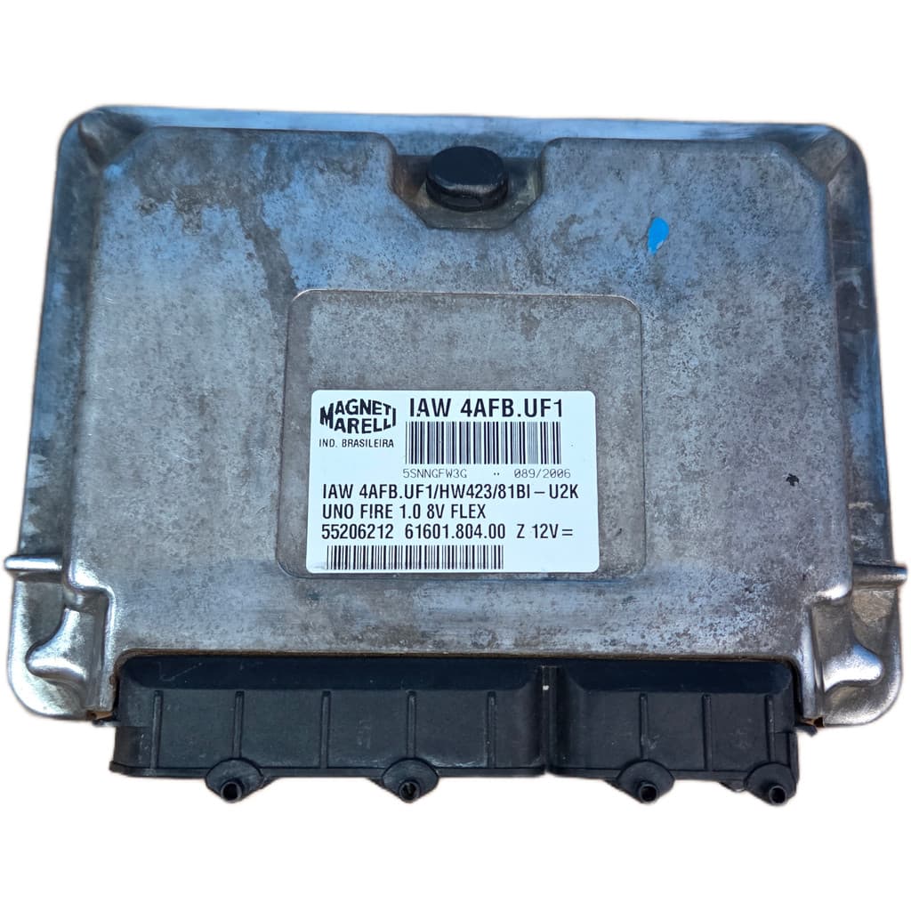 Modulo Injeção Fiat Uno 1.0 55206212 IAW 4AFB.UF1 Resetado