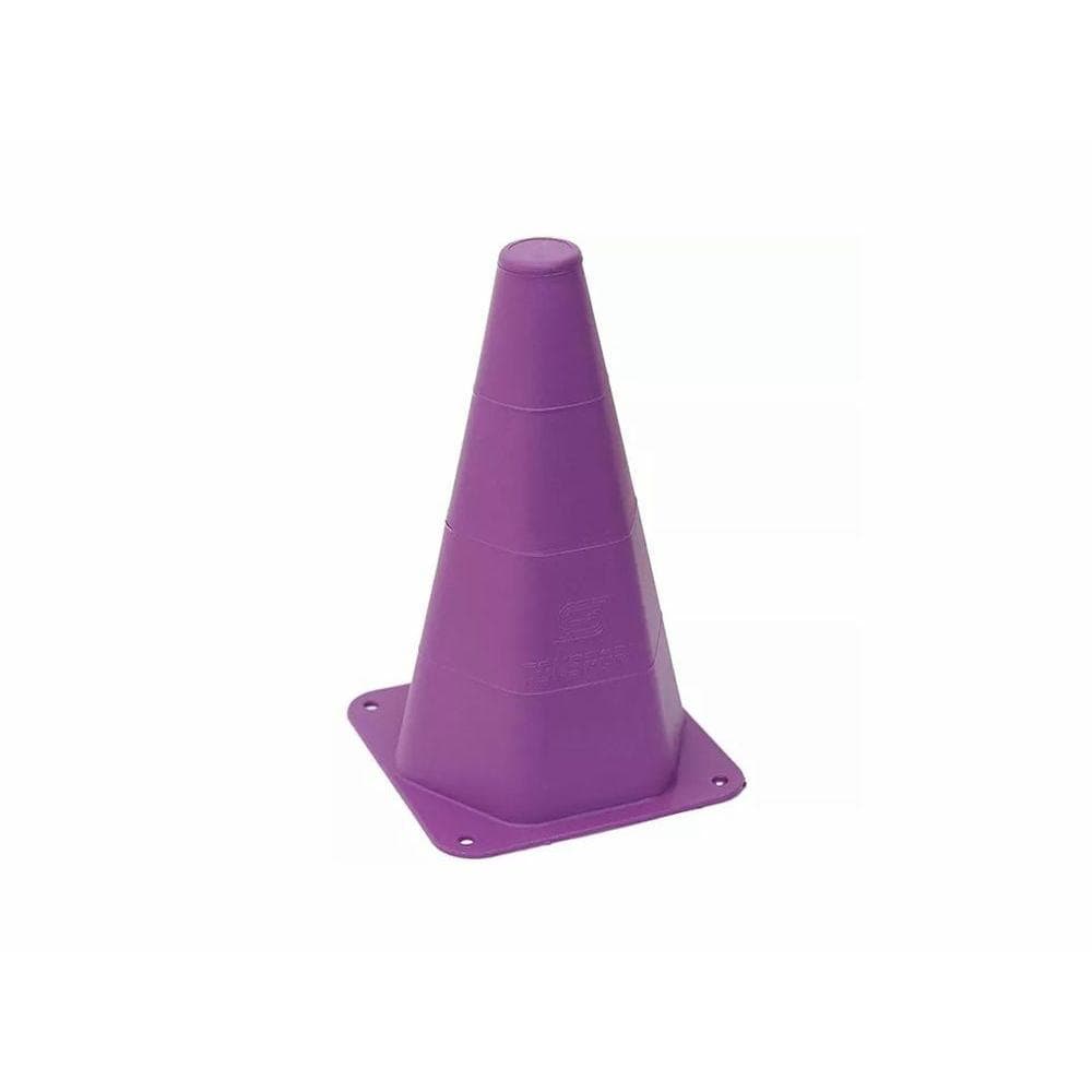 Cone de Agilidade Liso 23 Cm, Roxo
