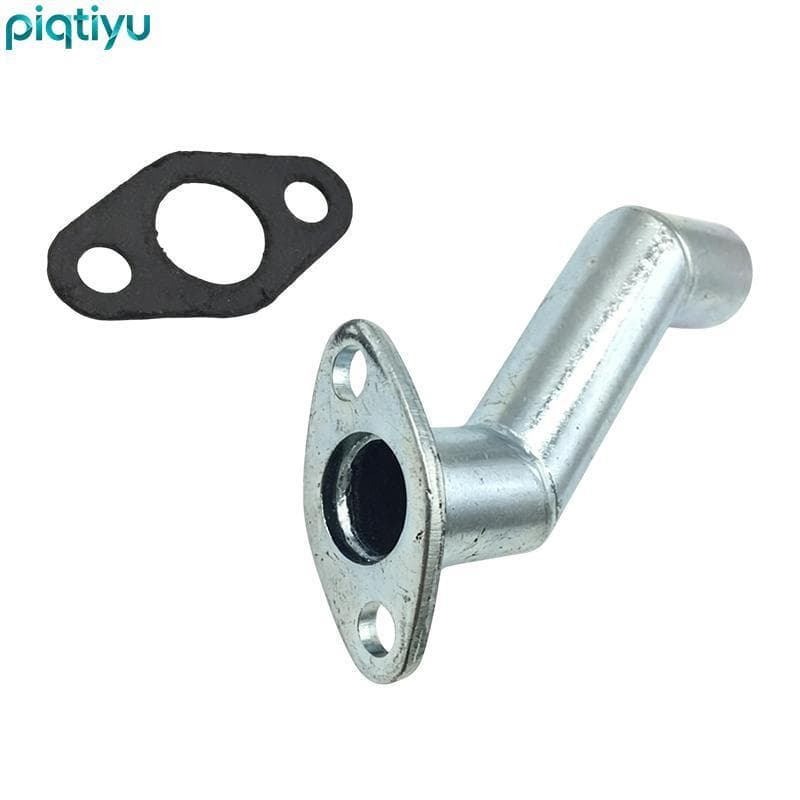 Coletor Longo De Deslocamento PIQTI Com Junta Para Motocicleta 60cc 80cc Modificar Peça De Carburador