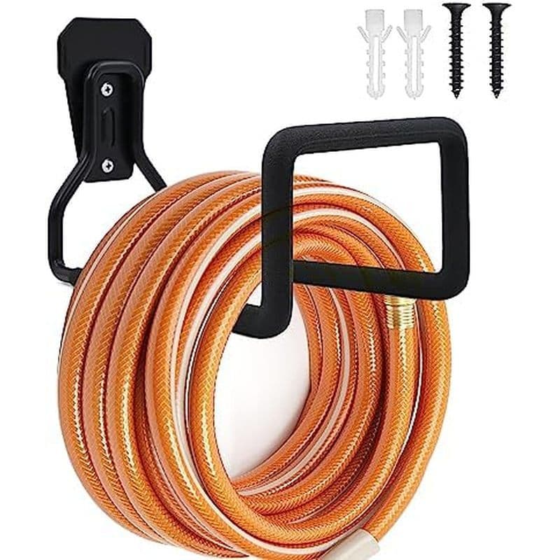 Suporte De Mangueira De Jardim-Parede Para Cabide , Água Resistente Uso Externo/Interno No Quintal , Ganchos Duráveis De