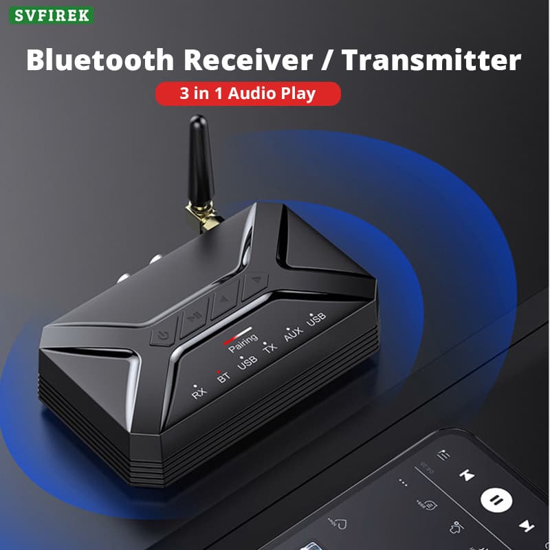 Receptor Bluetooth Transmissor De Áudio 3.5MM Adaptador U Disco RCA 3.5MM AUX Jack Para Todos Os Dispositivos