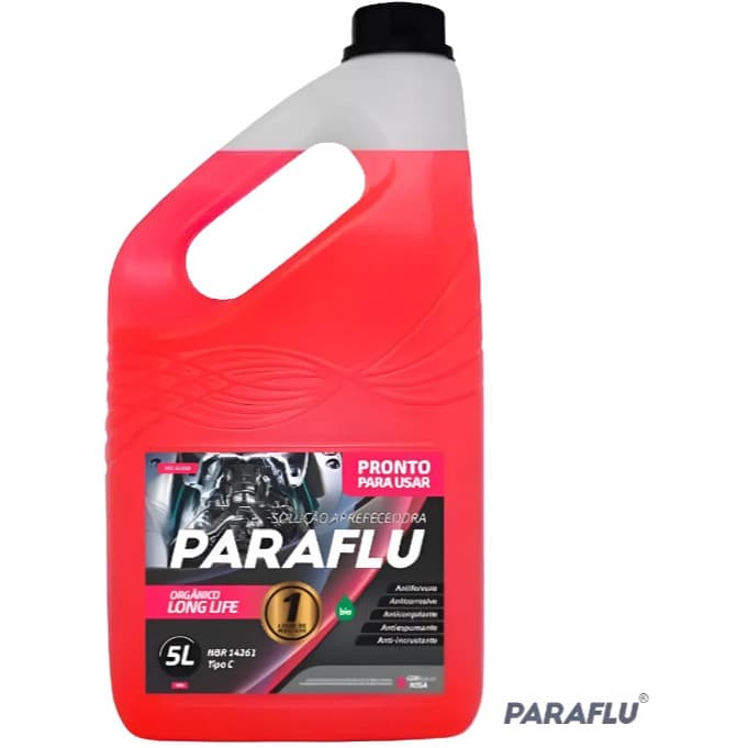 Paraflu Aditivo De Radiador Pronto Para Usar 5 Litros Rosa