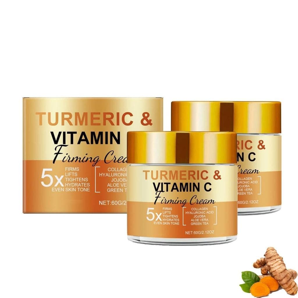 Loção Corporal de Cúrcuma, Remove Manchas Escuras, Cuidado Facial Anti-Idade com Cúrcuma, Hidratante Facial, Vitamina C