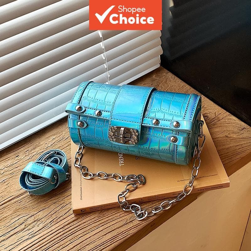 Bolsa tiracolo de moda em pequena escala, bolsa tiracolo popular com novo design, bolsa Boston de mão