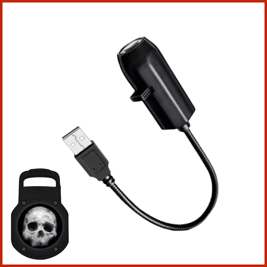 Projetores De Halloween LED Ajustável Abóbora Crânio Handprint Decoração USB Projetor Luz Para Quarto Sala Estar habke1b