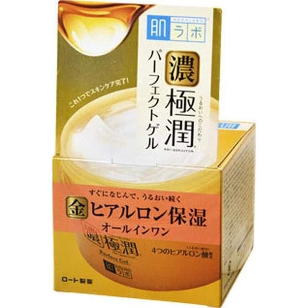 Hada Labo Gokujun Gel Perfeito Tudo-em-Um (Contém Ácido Hialurônico, Esqualano, Ceramida e Sacran) 100g