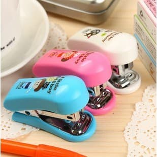 Deli 0302 Papelaria Material de Escritório Mini Grampeador 12#订书机带起钉器