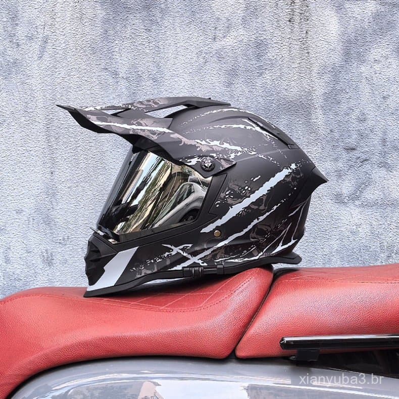 Capacete integral de motocross off-road LOHF