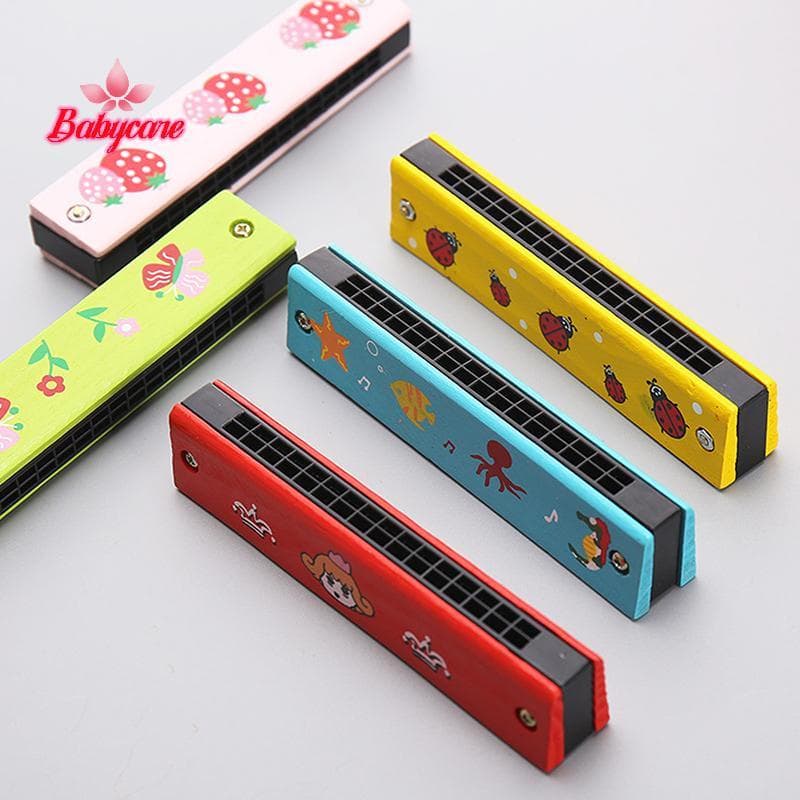 BYCE > Instrumentos Musicais 16 Buracos Boca De Sopro Gaita Melódica Para Crianças Brinquedos Novos