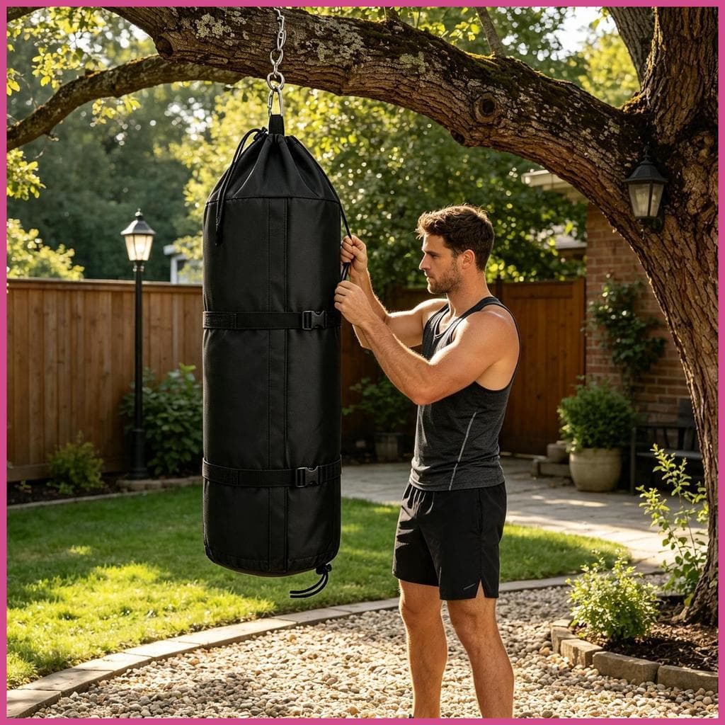 Saco De Boxe Ao Ar Livre Capa Oxford Tecido Protetor À Prova Dwaterproof Água Resistente Para Quintal mubow1br
