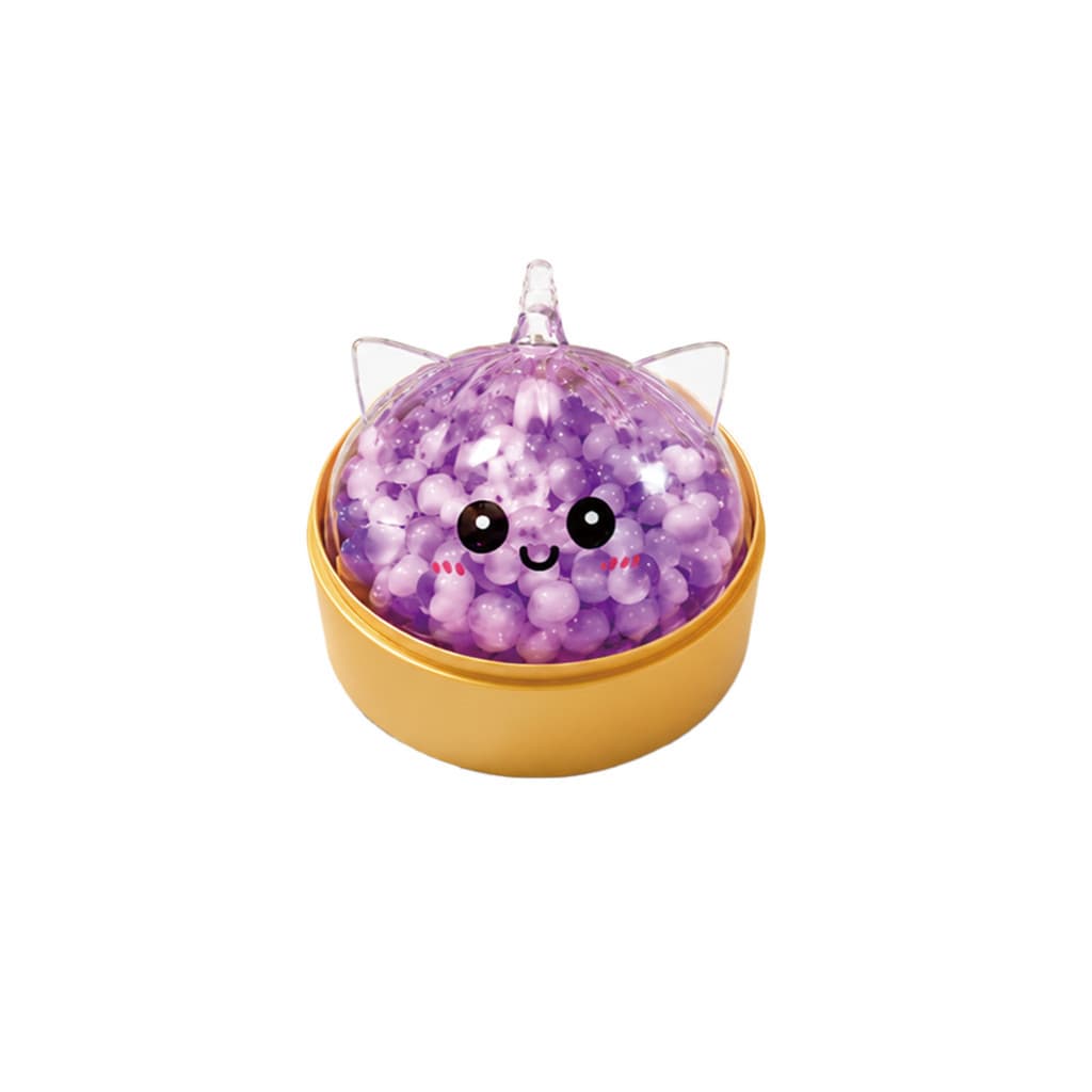 Brinquedo de pão de unicórnio (roxo) enchimento de núcleo de contas recuperação lenta Mini portátil suave outros brinqu