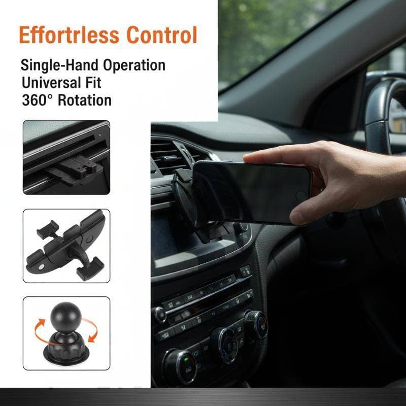 qo Universal Carro CD Slot Suporte Do Telefone 17mm Bola Montagem Berço Ajustável Para Smartphone GPS Acessório br