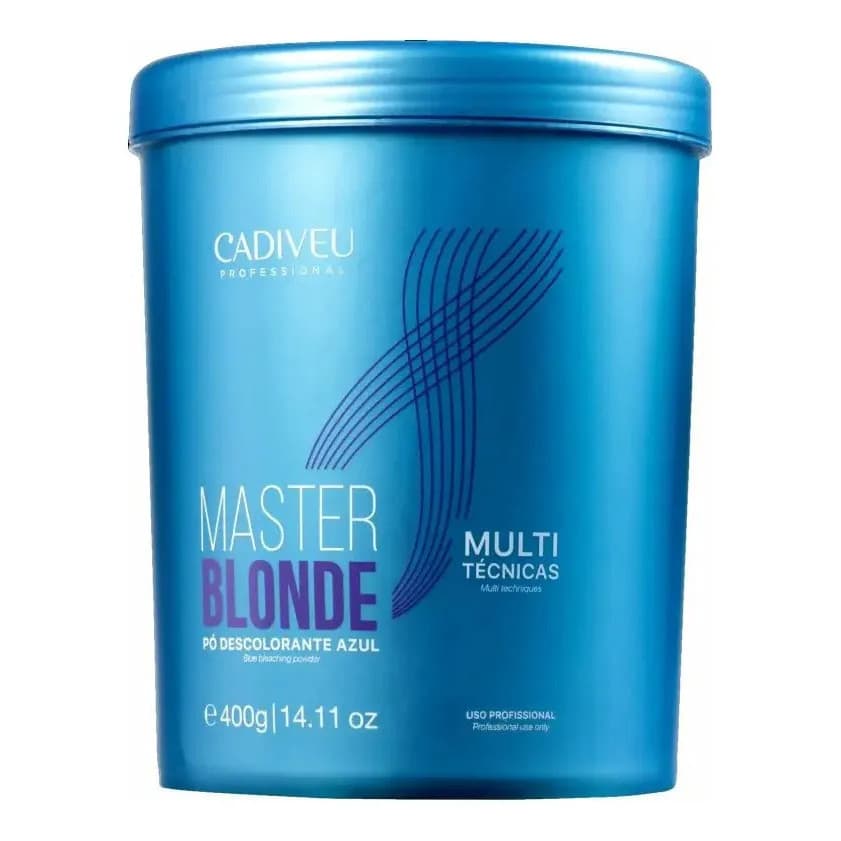 Pó Descolorante Azul Master Blonde Cadiveu Professional 400g BZL