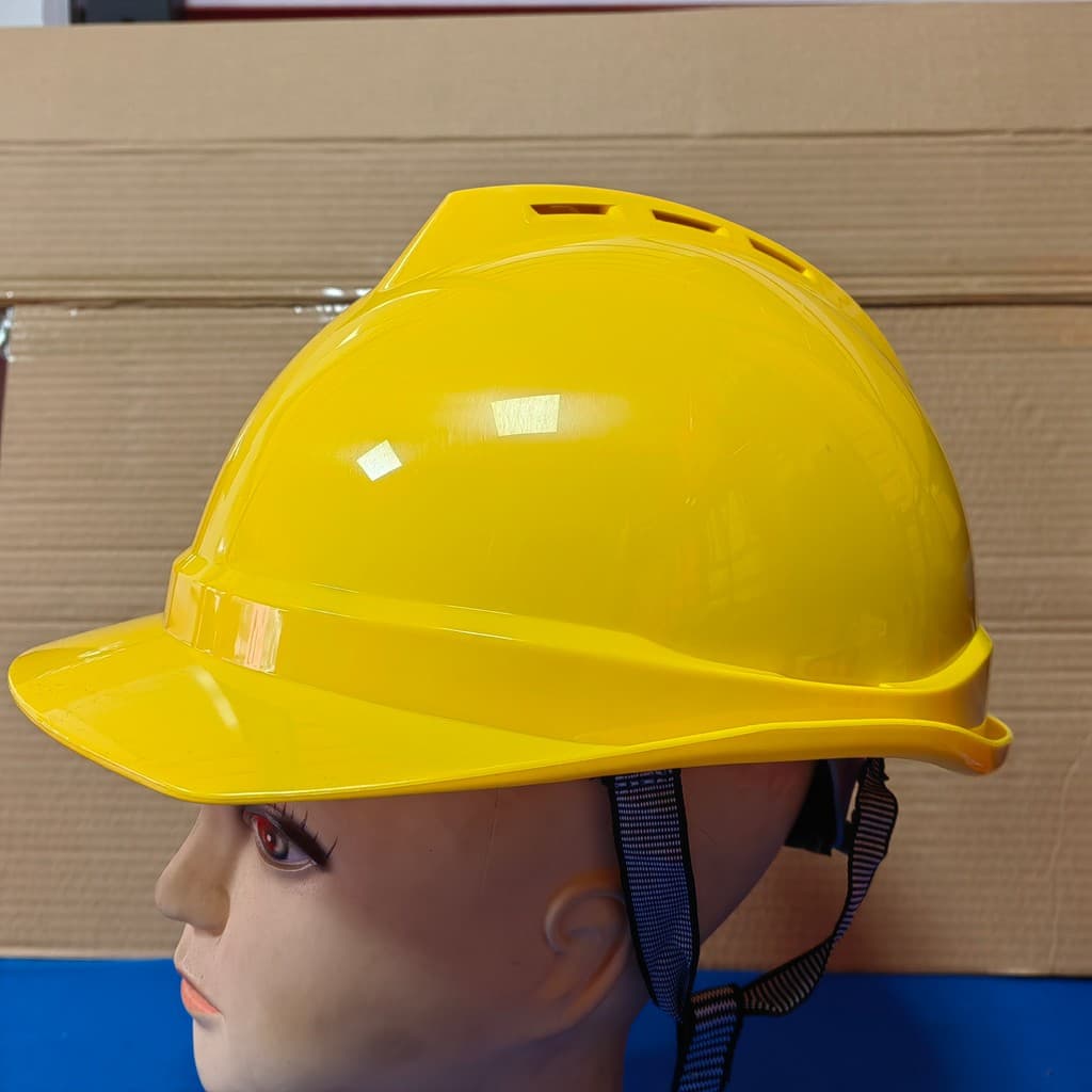 Capacete de segurança canteiro de obras Construção Capacete de segurança Capacete líder ABS engrossado