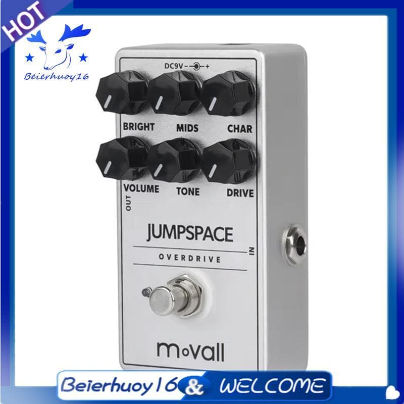 MP106 JUMPSPACE Overdrive Pedal Efeito De Guitarra Com De True Bypass