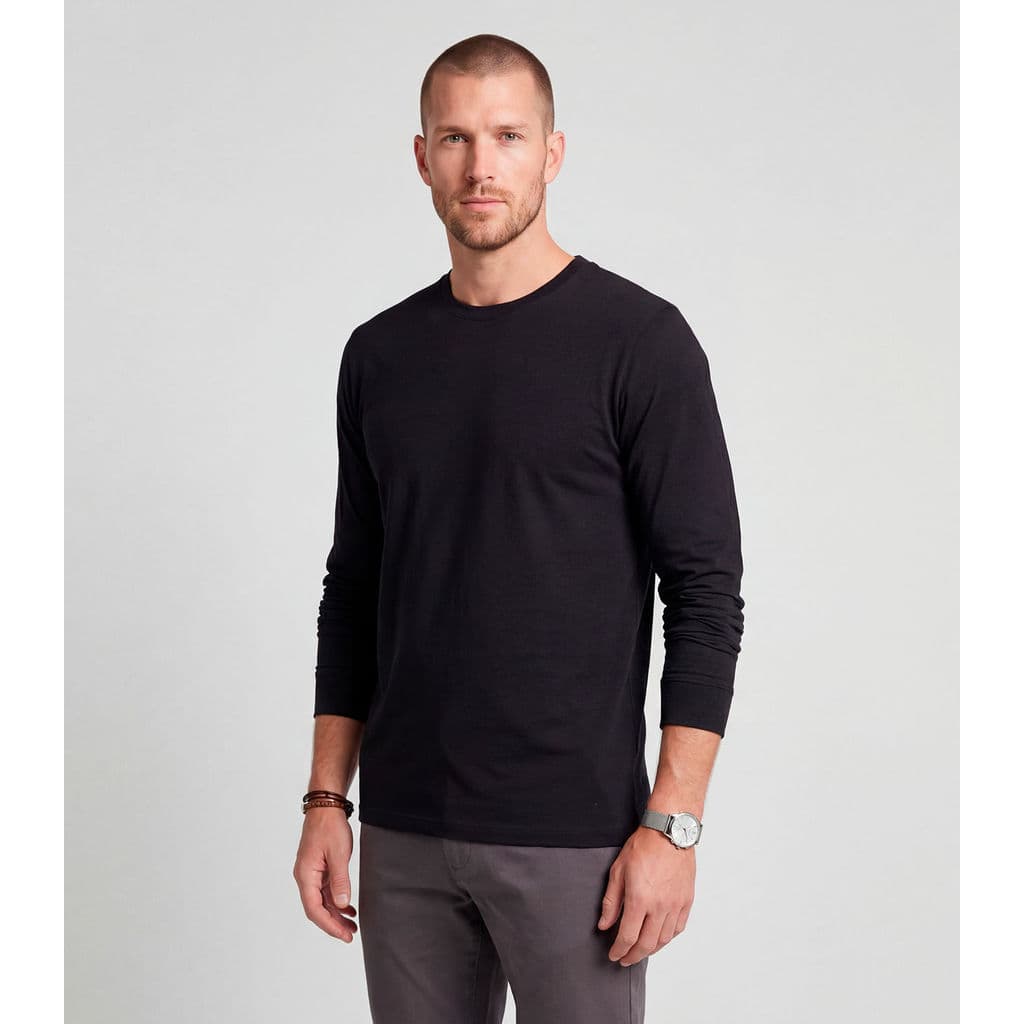 Camiseta Manga Longa Diametro Preto