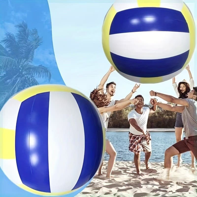 Este brinquedo inflável gigante de vôlei de praia usando Material de PVC durável, comprimento 70.1 cm, muito adequado pa