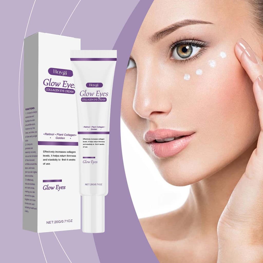 Hoygi Collagen Eye Cream Antienvelhecimento Antirrugas Reduz Linhas Finas Hidratante