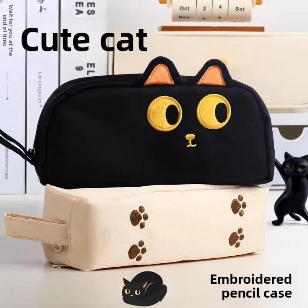 Estojo Para Caneta SHENGDA Capivara , Bolsa Lápis De Gato Preto De Grande Capacidade Panda Fofa Com Zíper