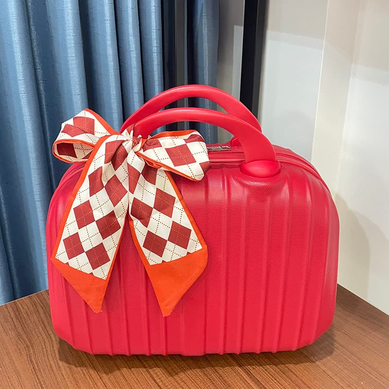 Mala pequena feminina portátil saco cosmético portátil cosméticos Manicure caixa de ferramentas 47cm caixa de armazename