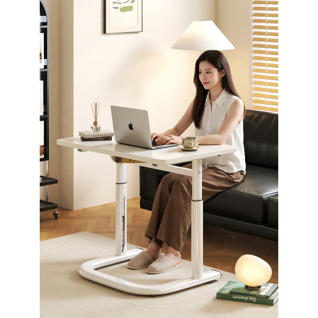Mesa de cabeceira removível elevador mesa de computador casa mesa simples estilo Medieval sofá mesa lateral estudantes d
