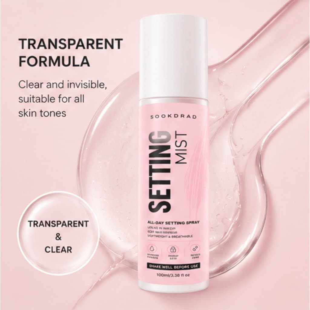 Spray de maquiagem de fixação transfronteiriça segurando bloqueio de maquiagem maquiagem névoa macia efeito de maquiagem