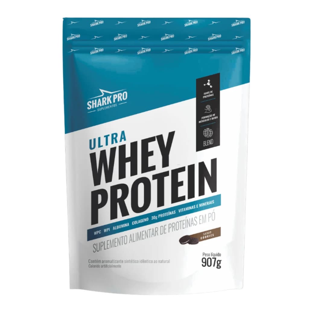 Ultra Whey Protein 900g Shark Pro - Performance Bem Estar