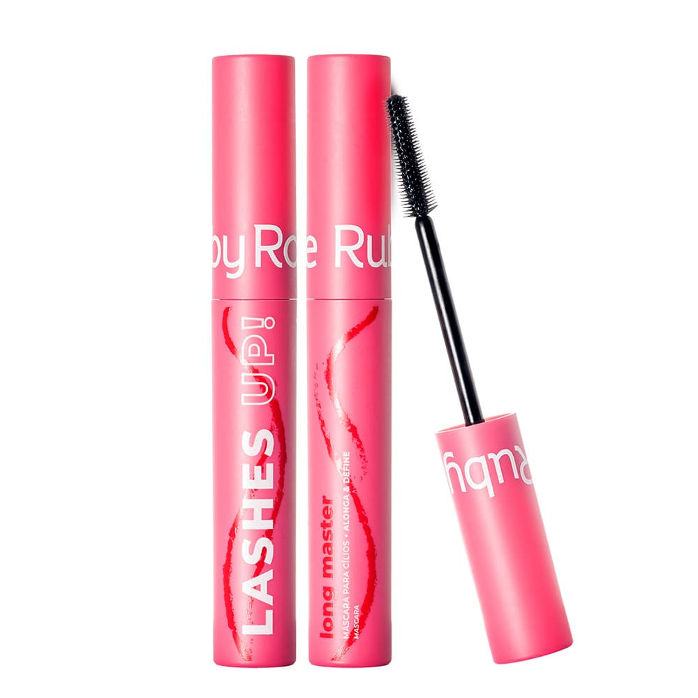 Mascara De Cilios Ruby Rose Lashes Up Alonga E Define
